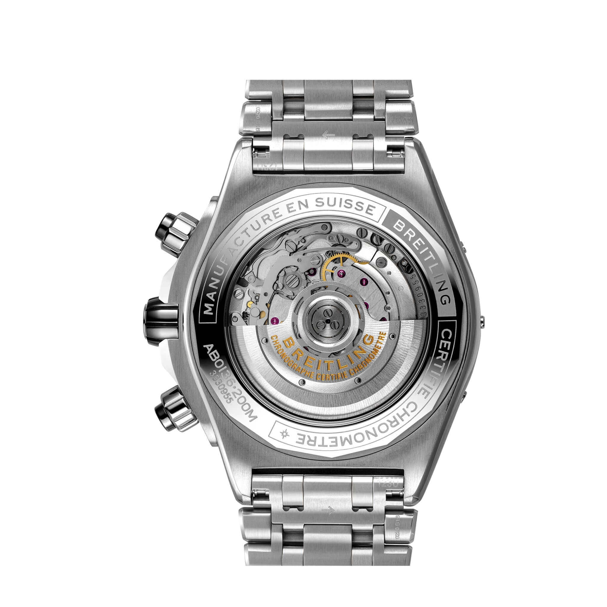 BREITLING SUPER CHRONOMAT BO1 44 AB0136251B1A2