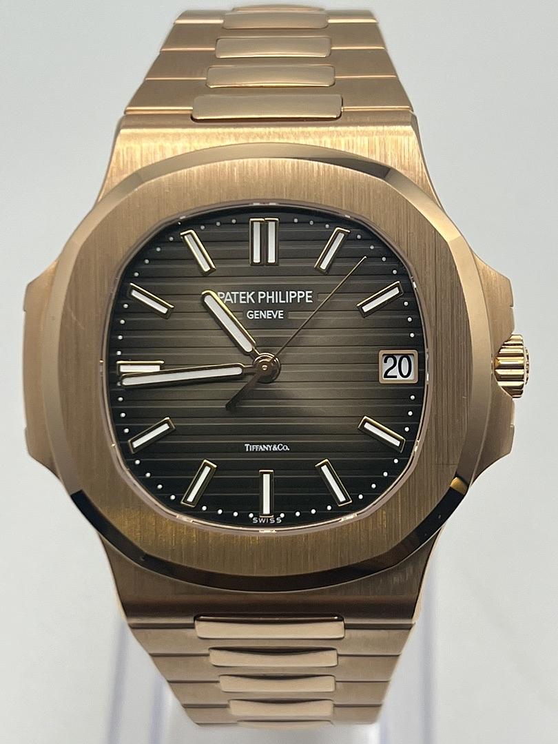 Patek Philippe Nautilus Rose Gold Tiffany Dial 5711/1R
