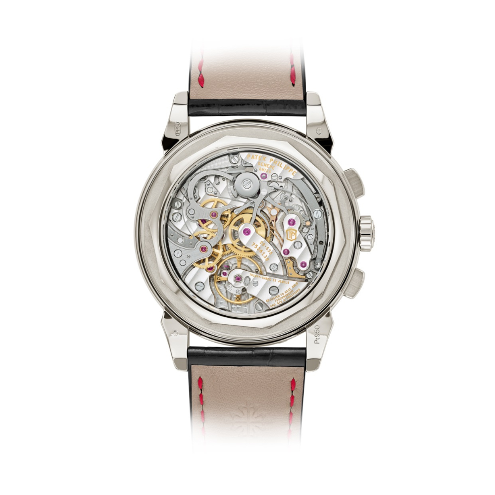 Patek Philippe Grand Complications Perpetual Calendar Chronograph Platinum Baguette Rubies 5271/12P-010