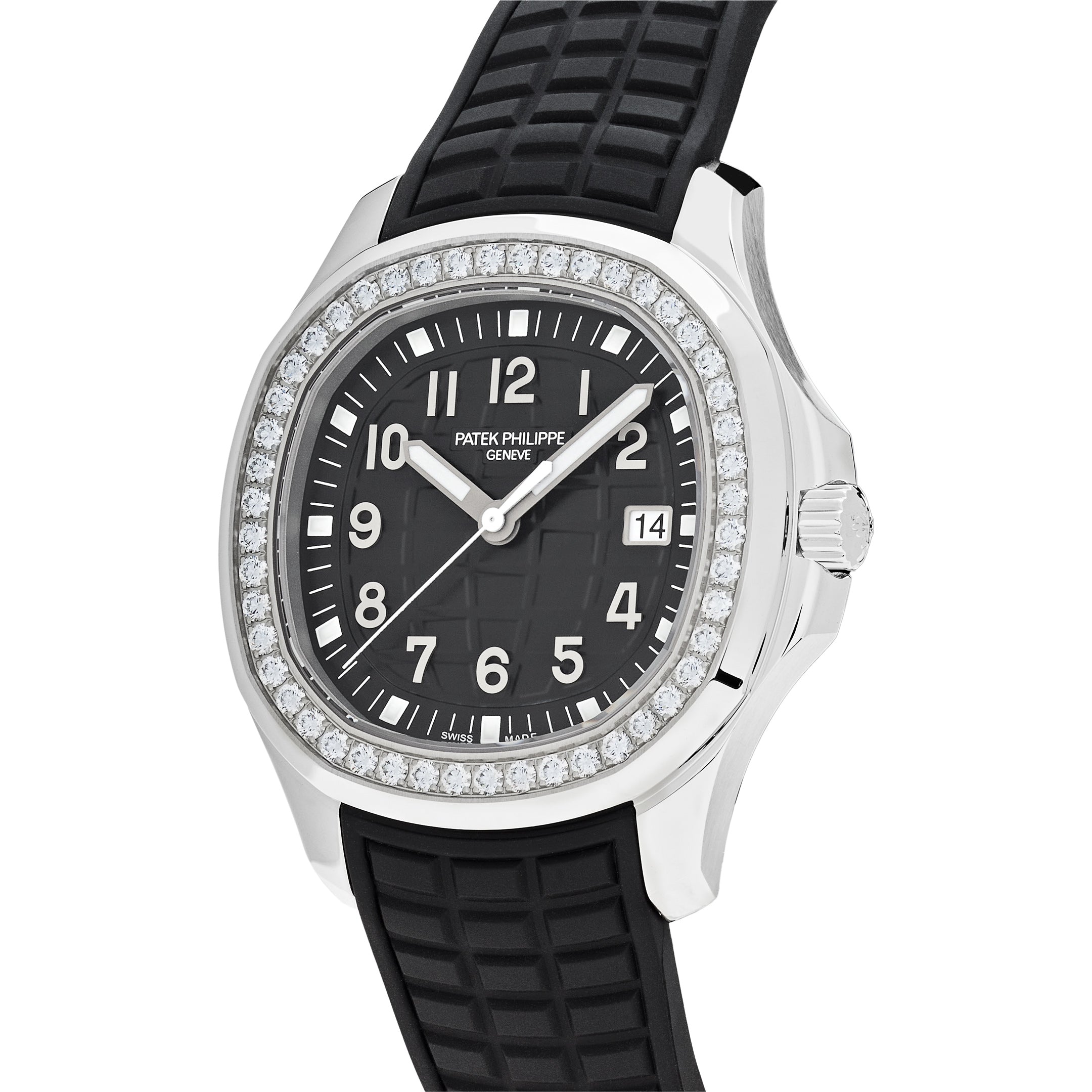 Patek Philippe Aquanaut Luce Black Dial Diamond Bezel 5267/200A-001