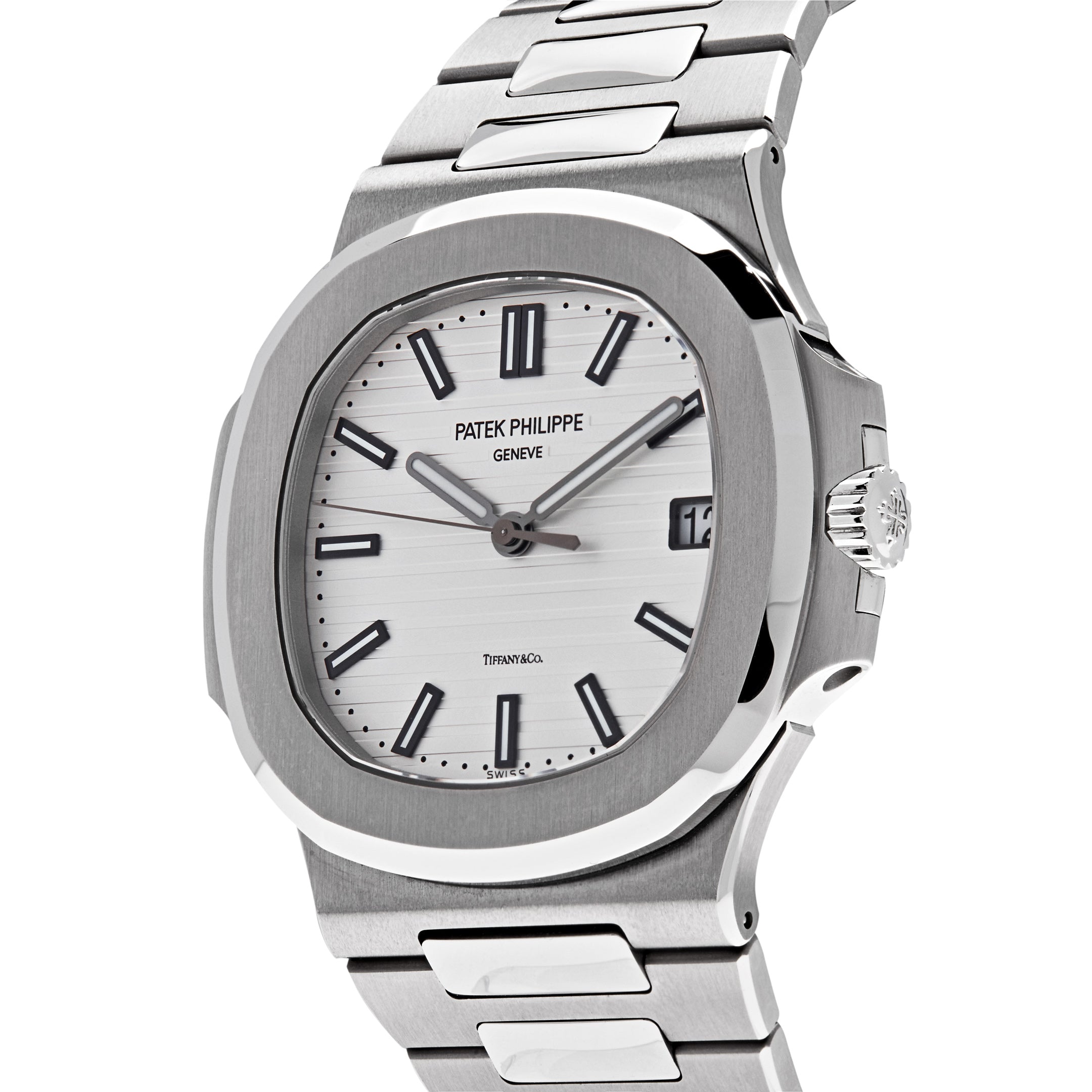 Patek Philippe Nautilus Steel White Tiffany & Co. Dial  5711/1A-011