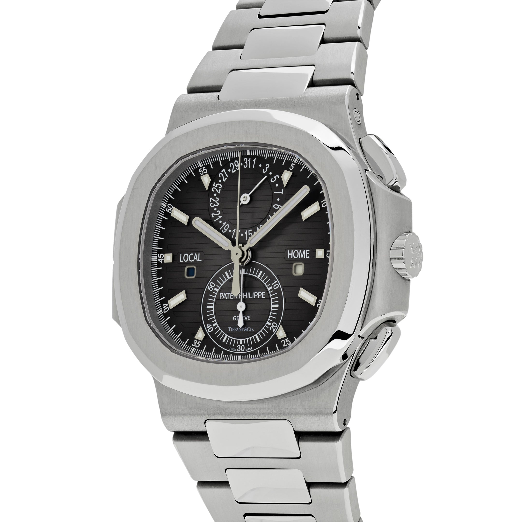 Patek Philippe Nautilus Tiffany & Co. Travel Time Chronograph 5990/1A-001
