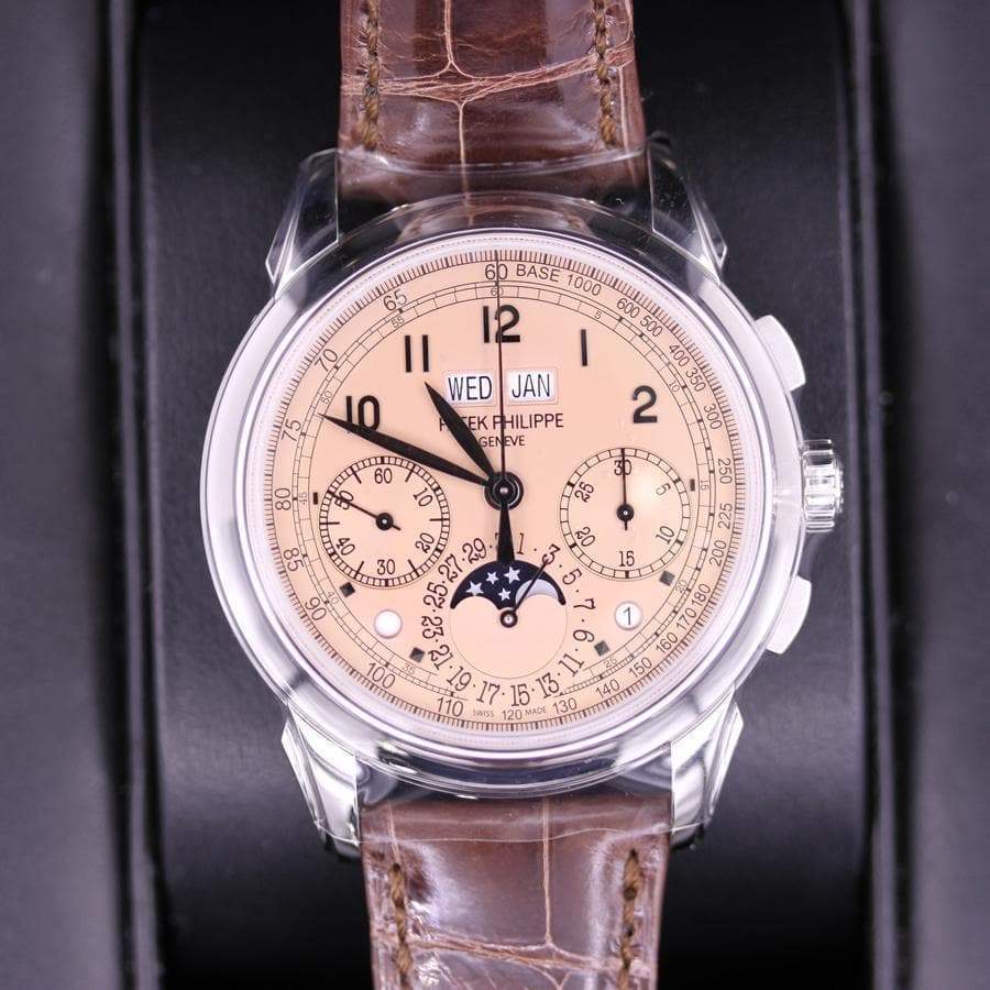 Patek Philippe Grand Complications Perpetual Calendar Chronograph 41mm 5270P Golden Opaline Dial