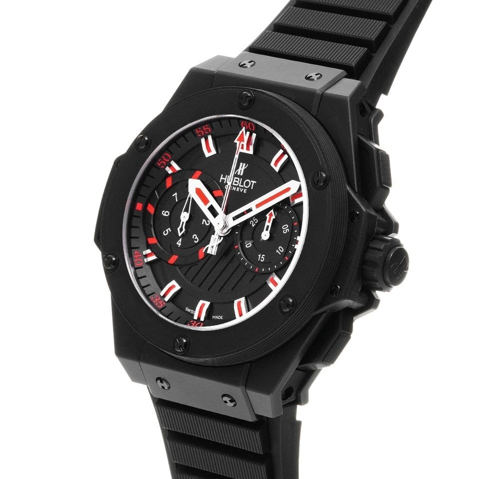 Hublot King Power                              foudroyant black magic 715.CI.1123.RX