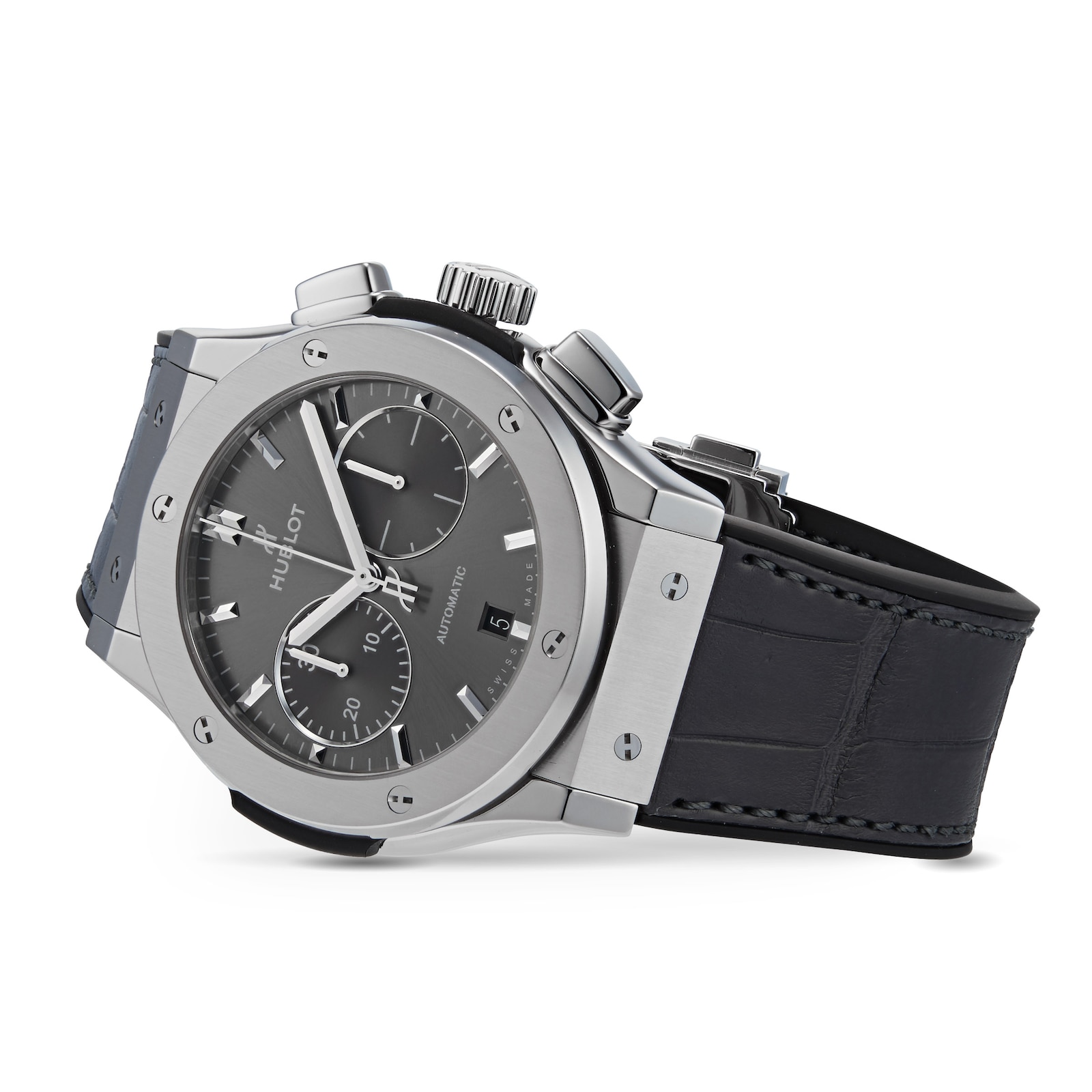 HUBLOT Classic Fusion Racing Grey Chronograph Titanium 45mm 521.NX.7071.LR