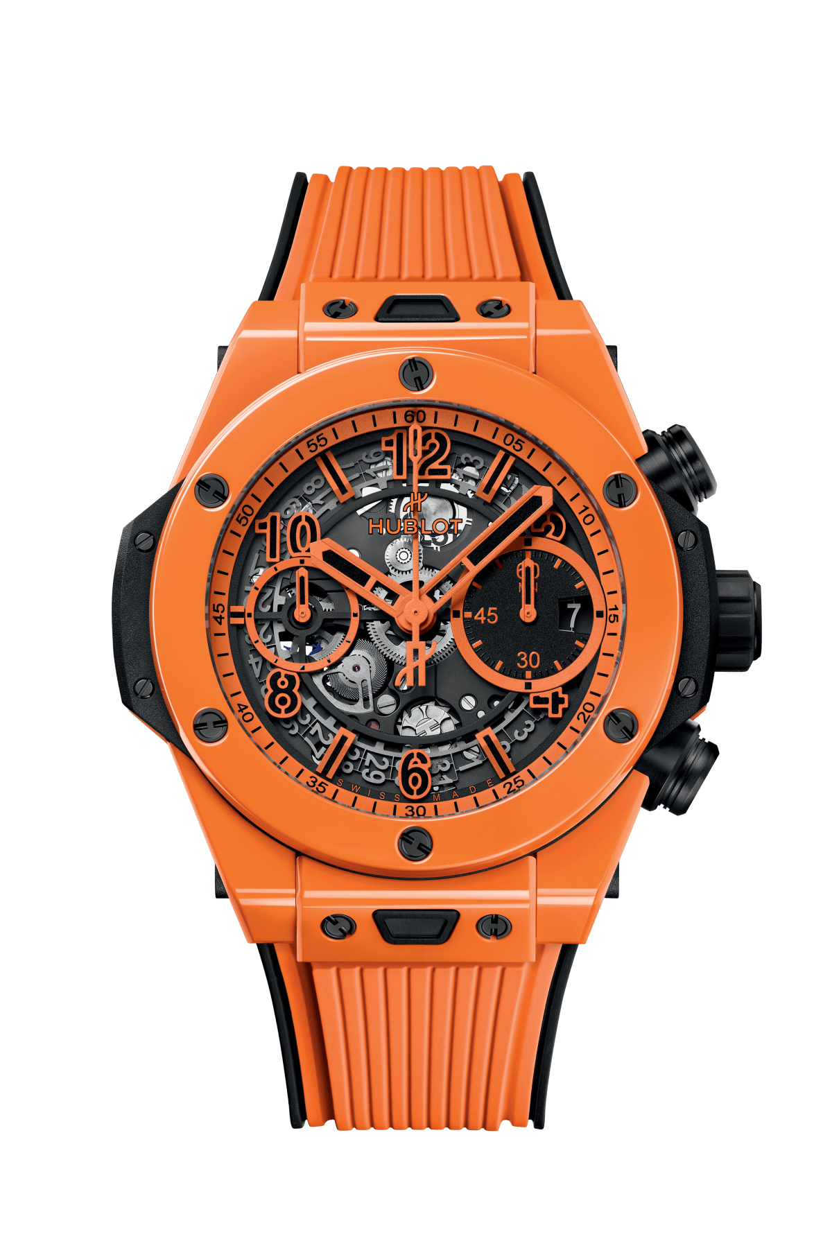 BIG BANG UNICO ORANGE CERAMIC: A CLOCKWORK ORANGE