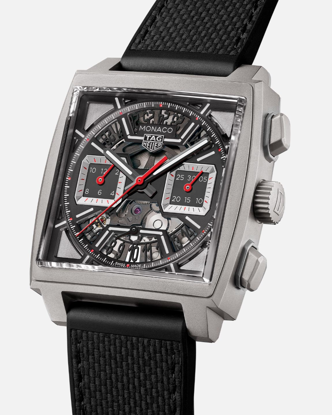 TAG HEUER MONACO CHRONOGRAPH Automatic Chronograph, 39 mm, Titanium CBL2183.FT6236