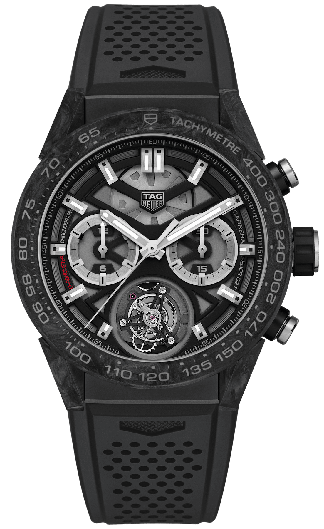 TAG Heuer Watch Carrera Calibre Heuer 02T Cosc Chronograph