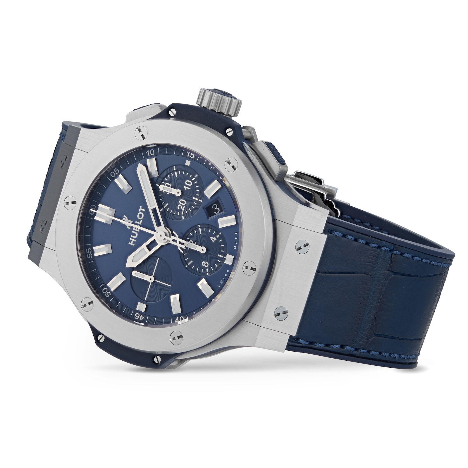 HUBLOT Big Bang Steel Blue Chronograph 44mm 301.SX.7170.LR