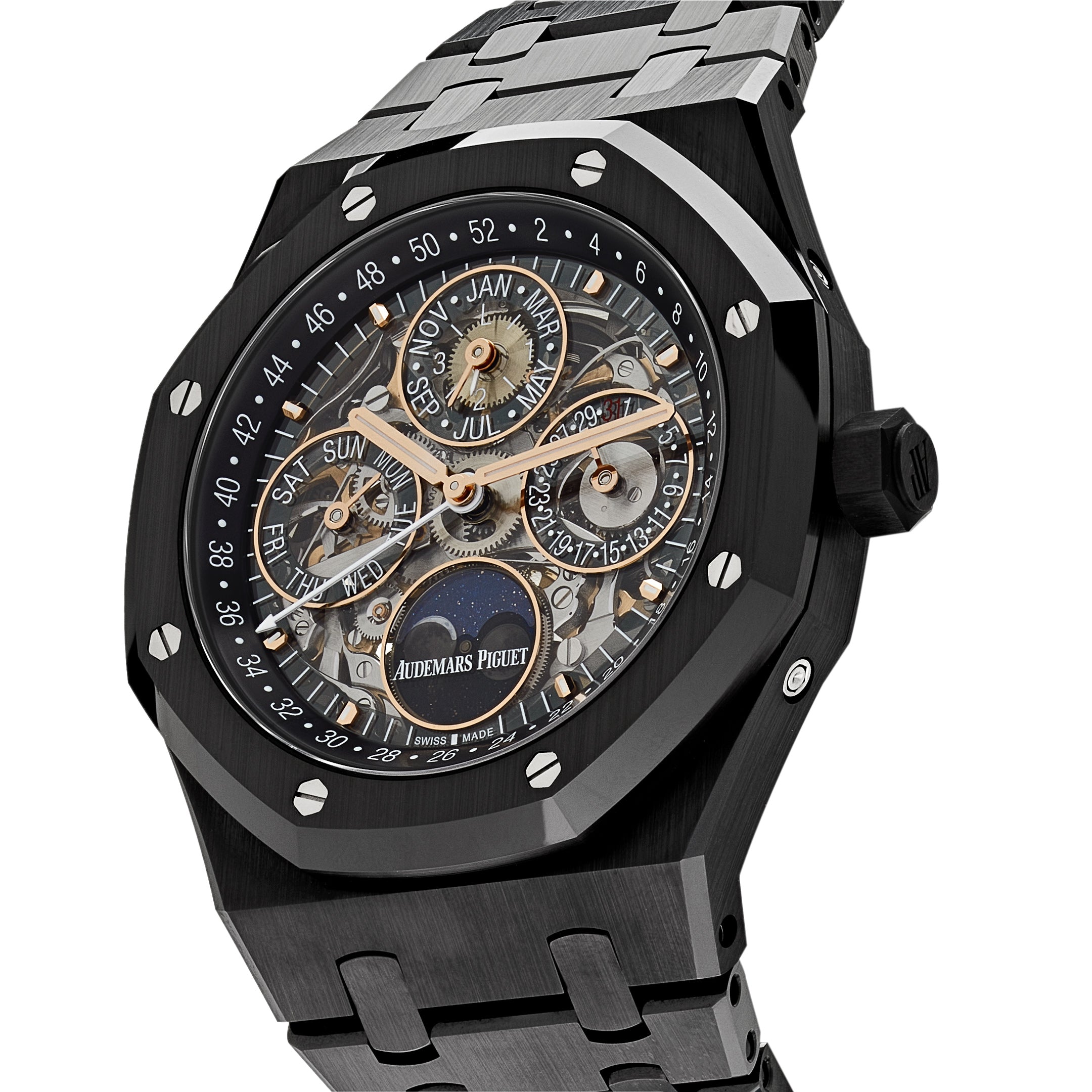 Audemars Piguet Royal Oak Perpetual Calendar Openworked 41mm Black Ceramic 26585CE.OO.1225CE.01