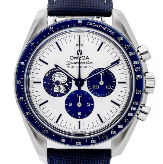 Speedmaster Chronograph Anniversary Series Silver Snoopy Award