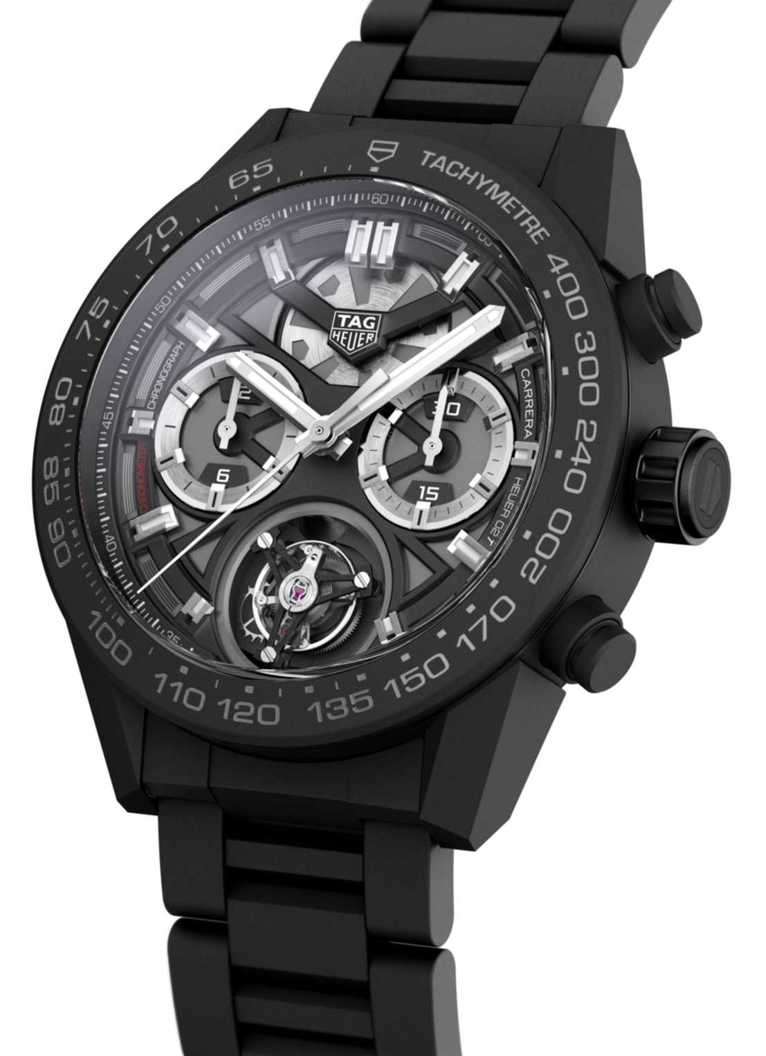 TAG Heuer Watch Carrera Heuer 02 Tourbillon Chronograph