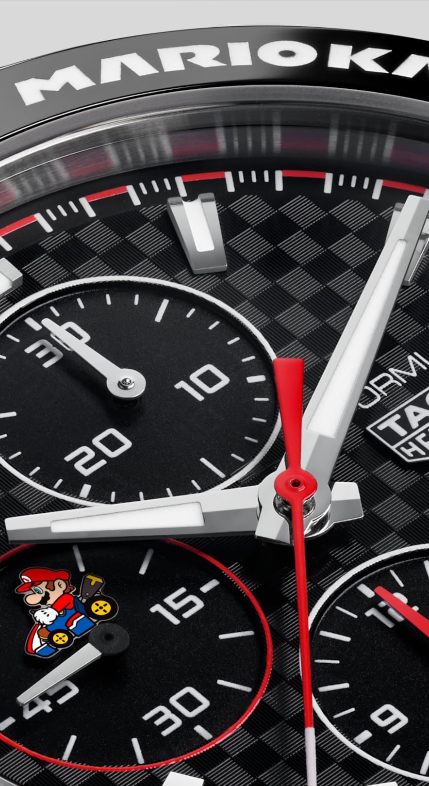 TAG HEUER FORMULA 1 MARIO KART  Automatic Chronograph, 44 mm, Steel & Ceramic CAZ201E.FC6517