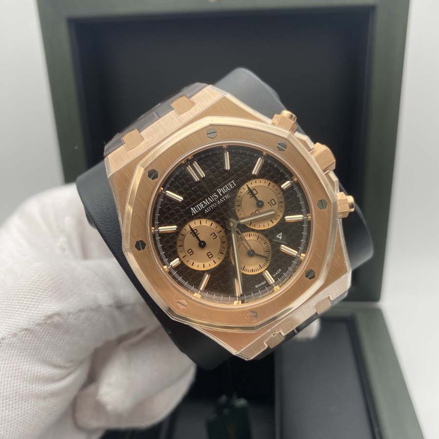 Audemars Piguet Royal Oak Chronograph 41mm 26331OR Brown Dial