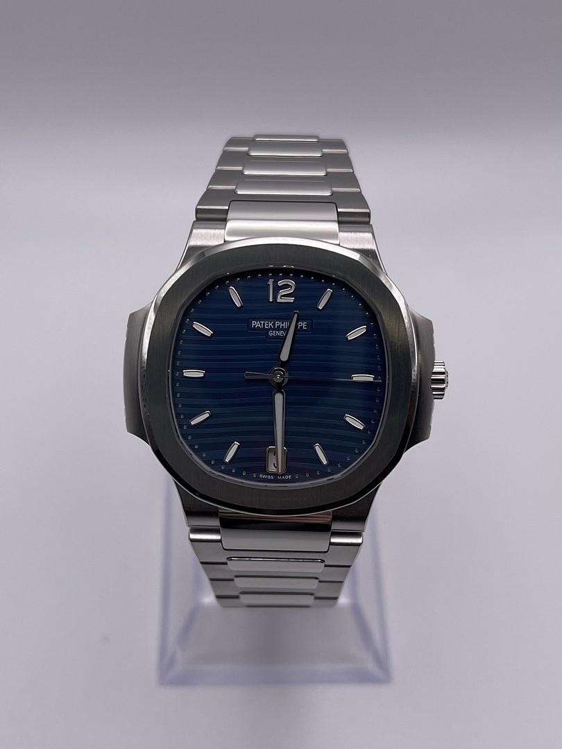 Patek Philippe Ladies Nautilus Blue Dial 7118/1A-001