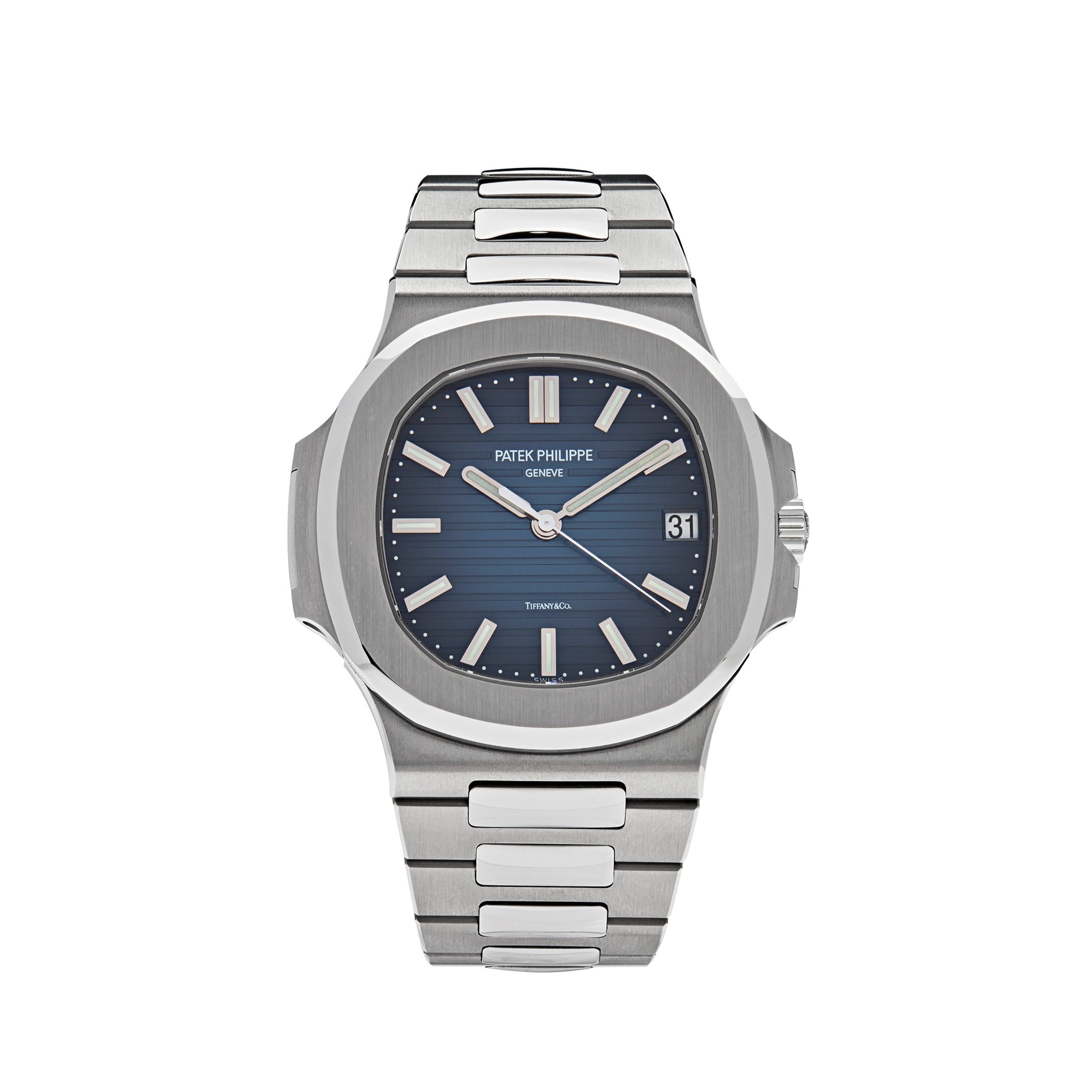 Patek Philippe Nautilus Stainless Steel Blue Tiffany & Co. Dial 5711/1A-010