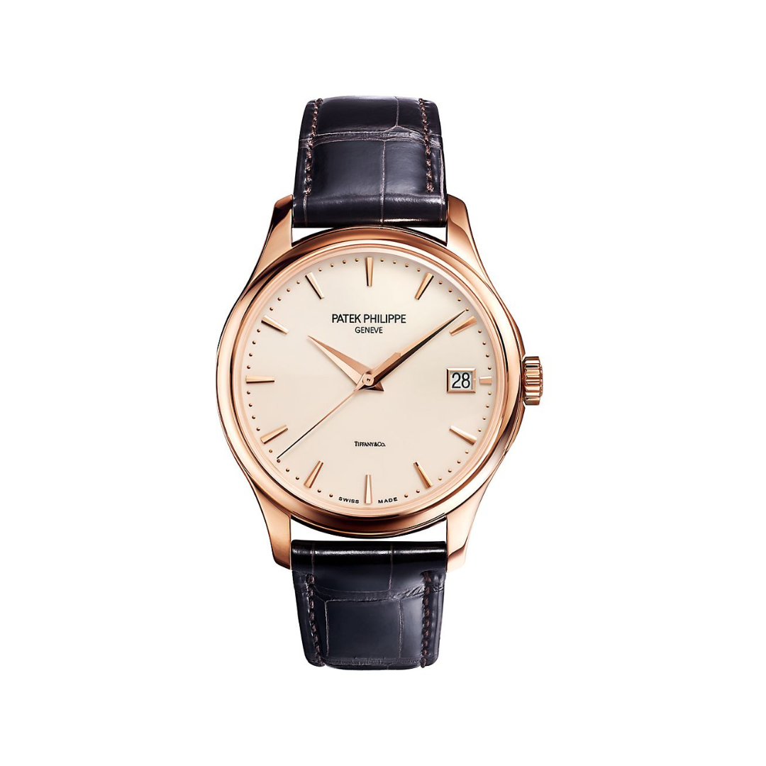 Patek Philippe Calatrava Date Tiffany & Co. Rose Gold 5227R-001