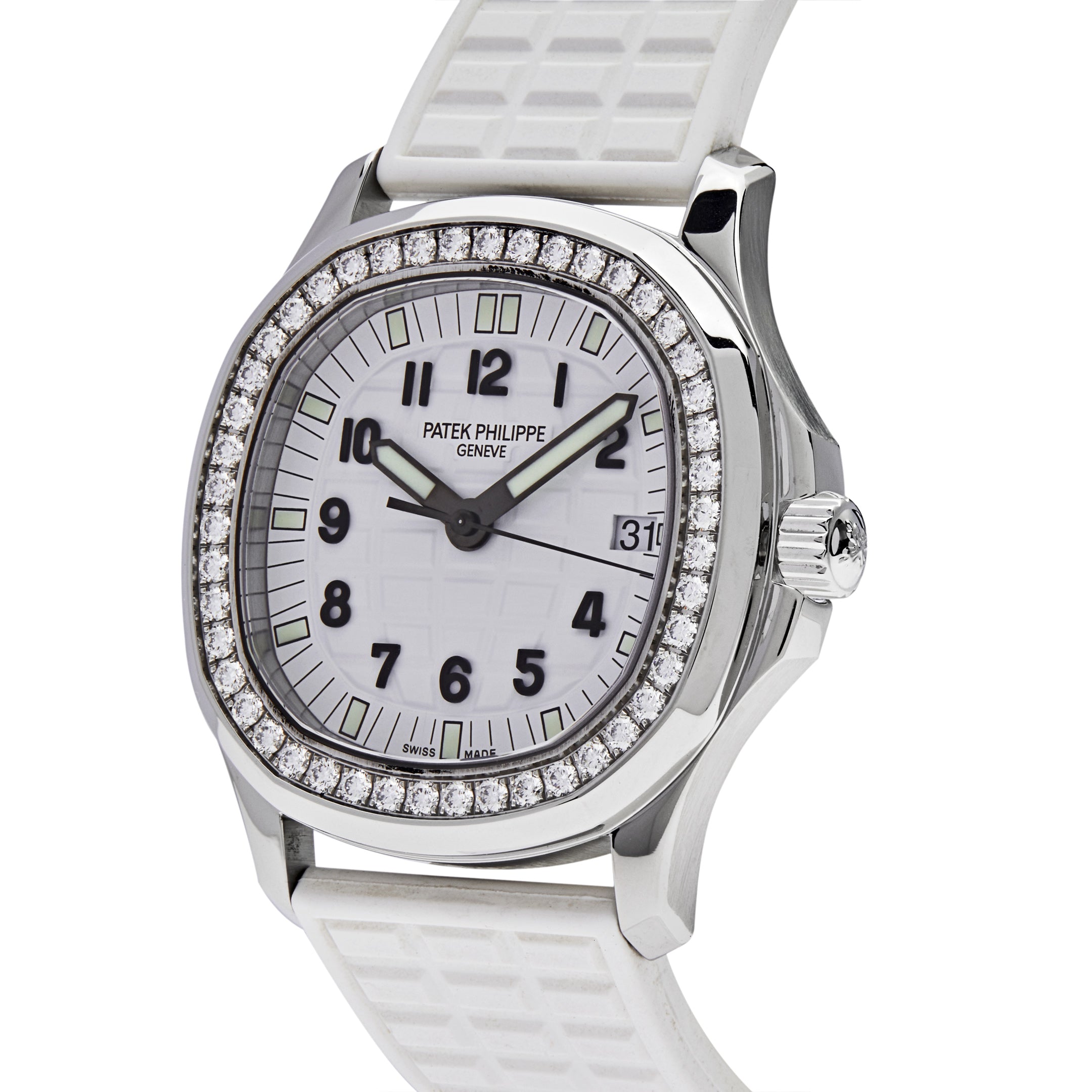 Patek Philippe Aquanaut Quartz Steel White Dial 5067A-001