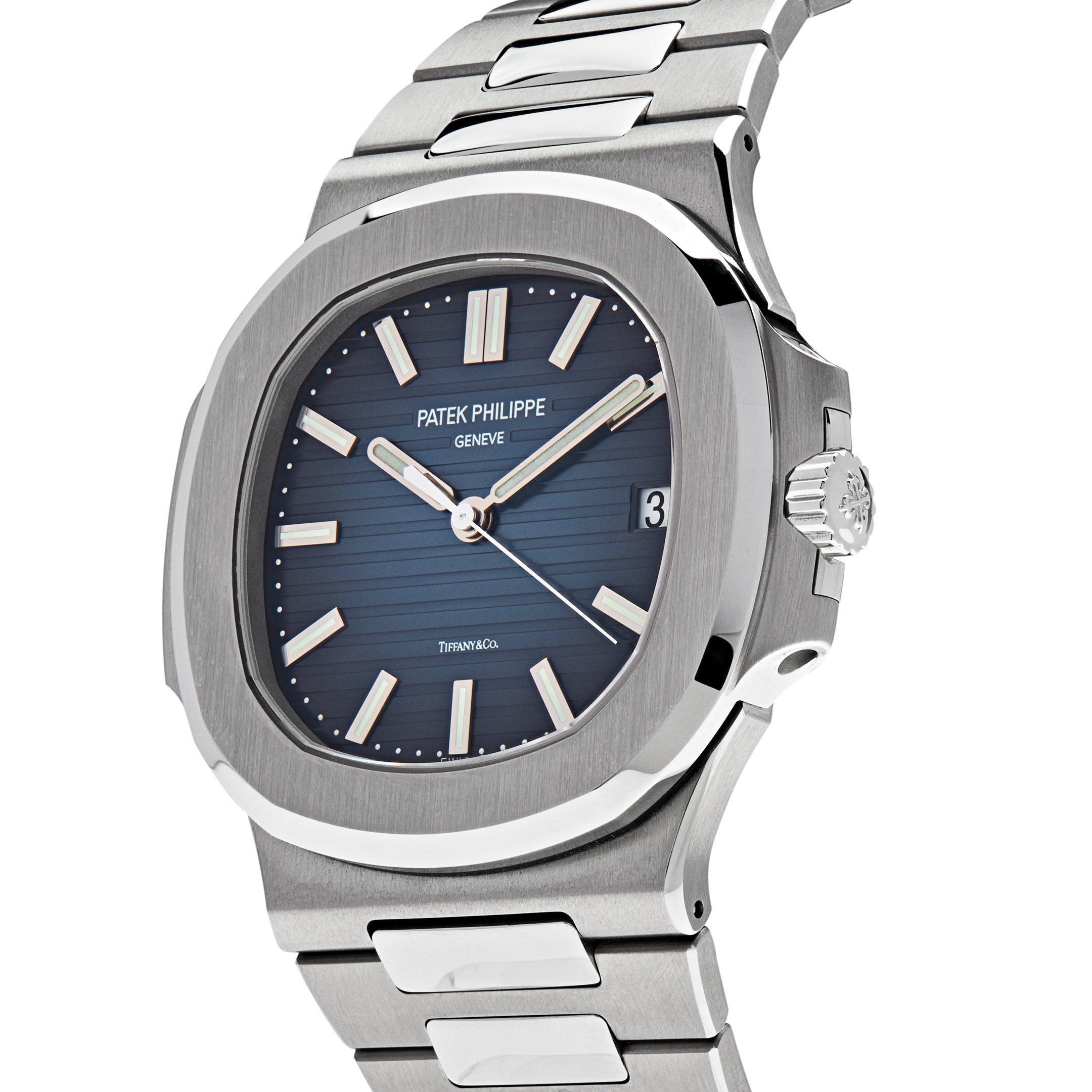 Patek Philippe Nautilus Stainless Steel Blue Tiffany & Co. Dial 5711/1A-010