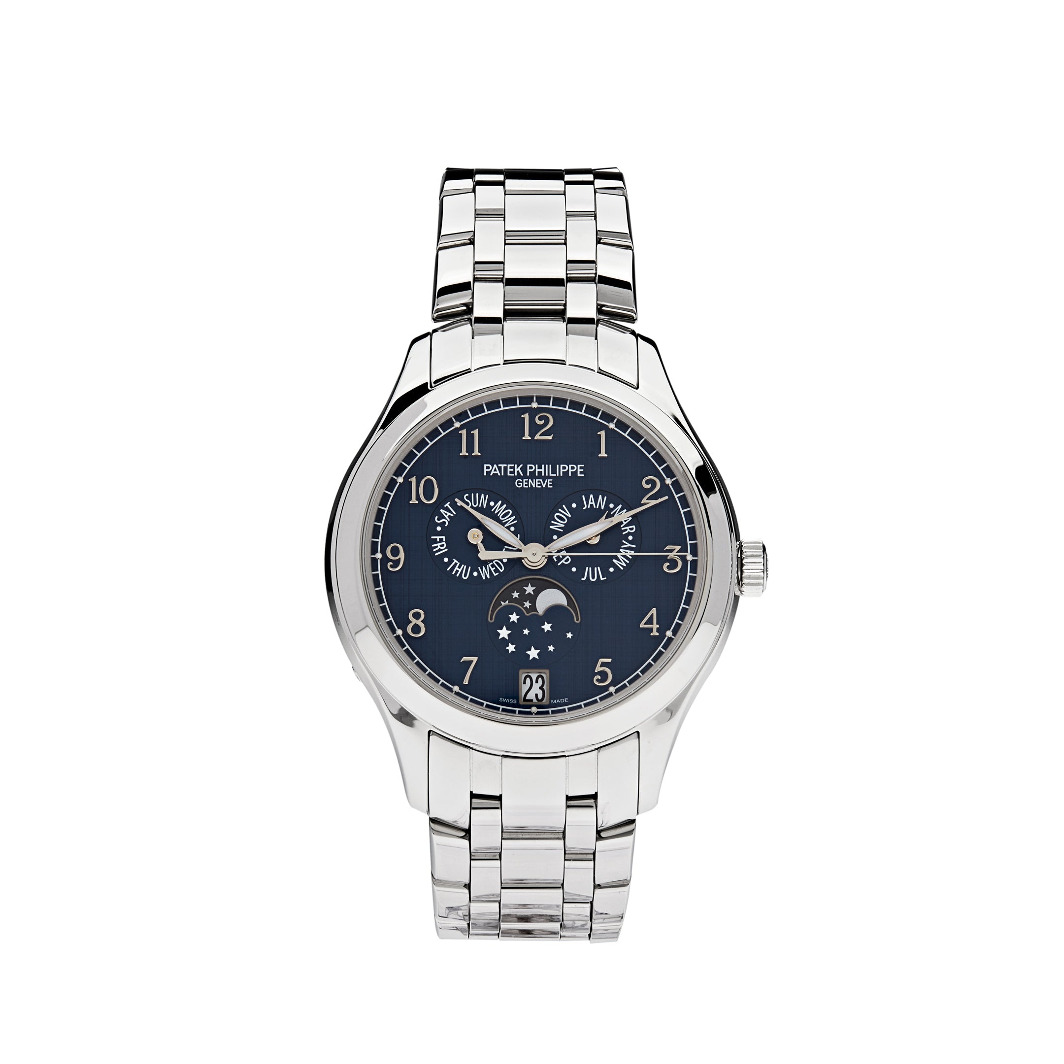 Patek Philippe Complications Annual Calendar Moon Phases 4947/1A-001