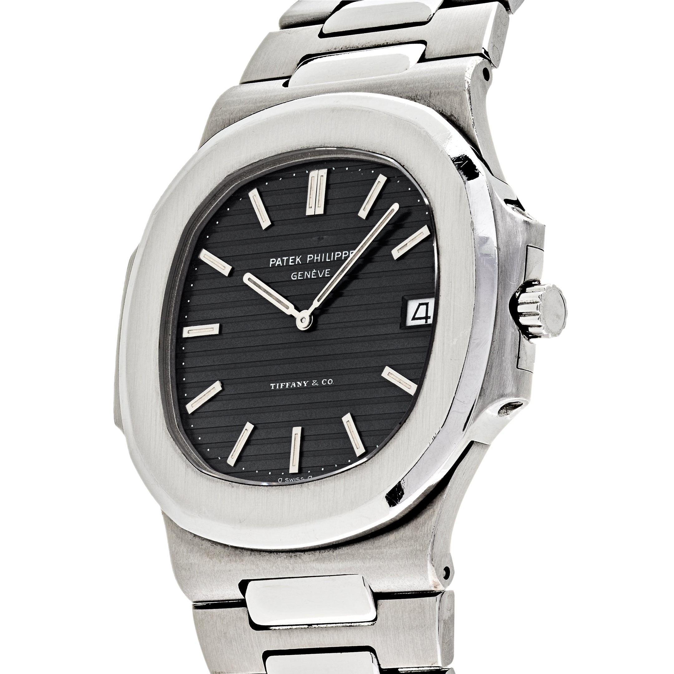 Patek Philippe Nautilus Vintage Tiffany & Co. Steel Black Dial 3700/11