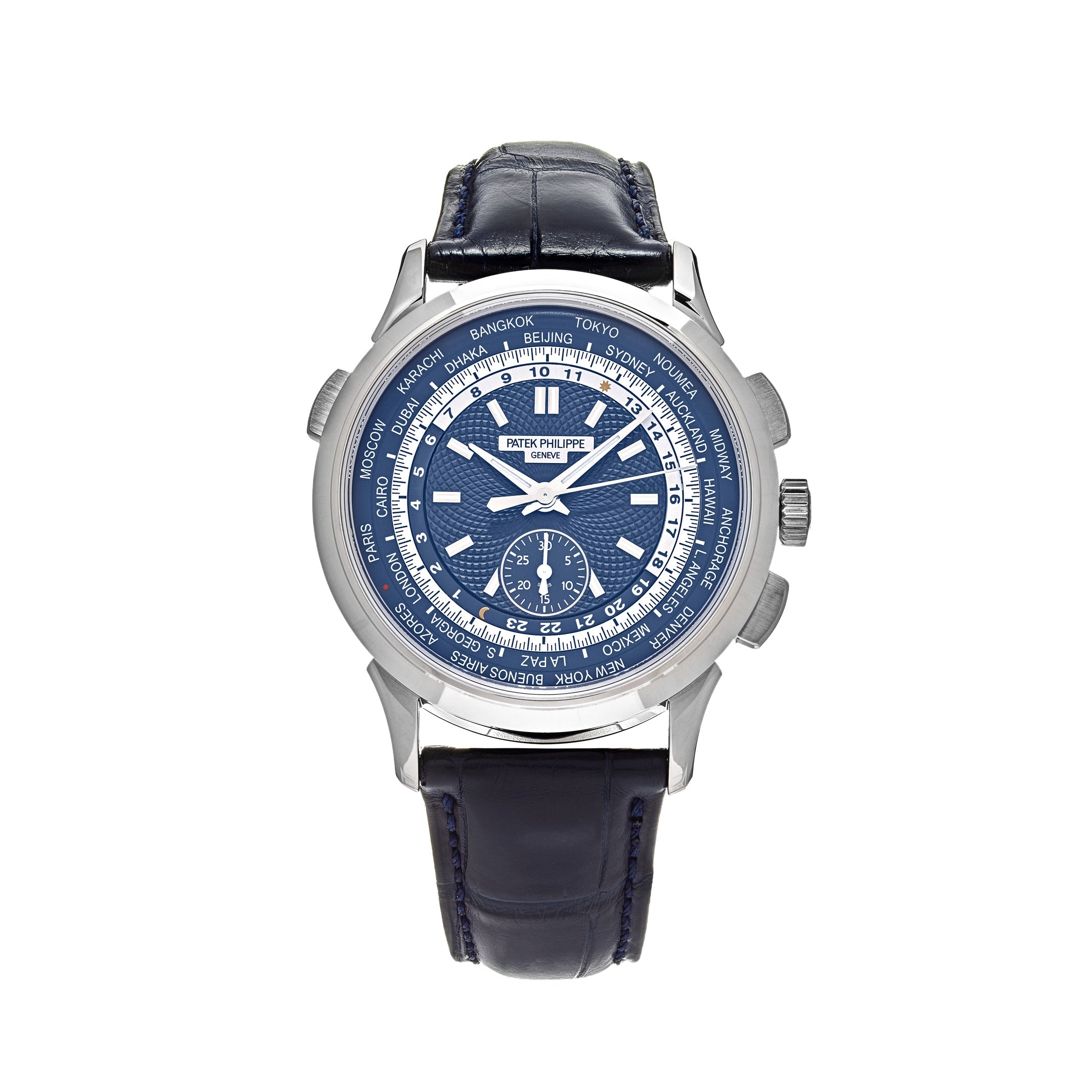 Patek Philippe Complications World Time Flyback Chronograph 5930G-010