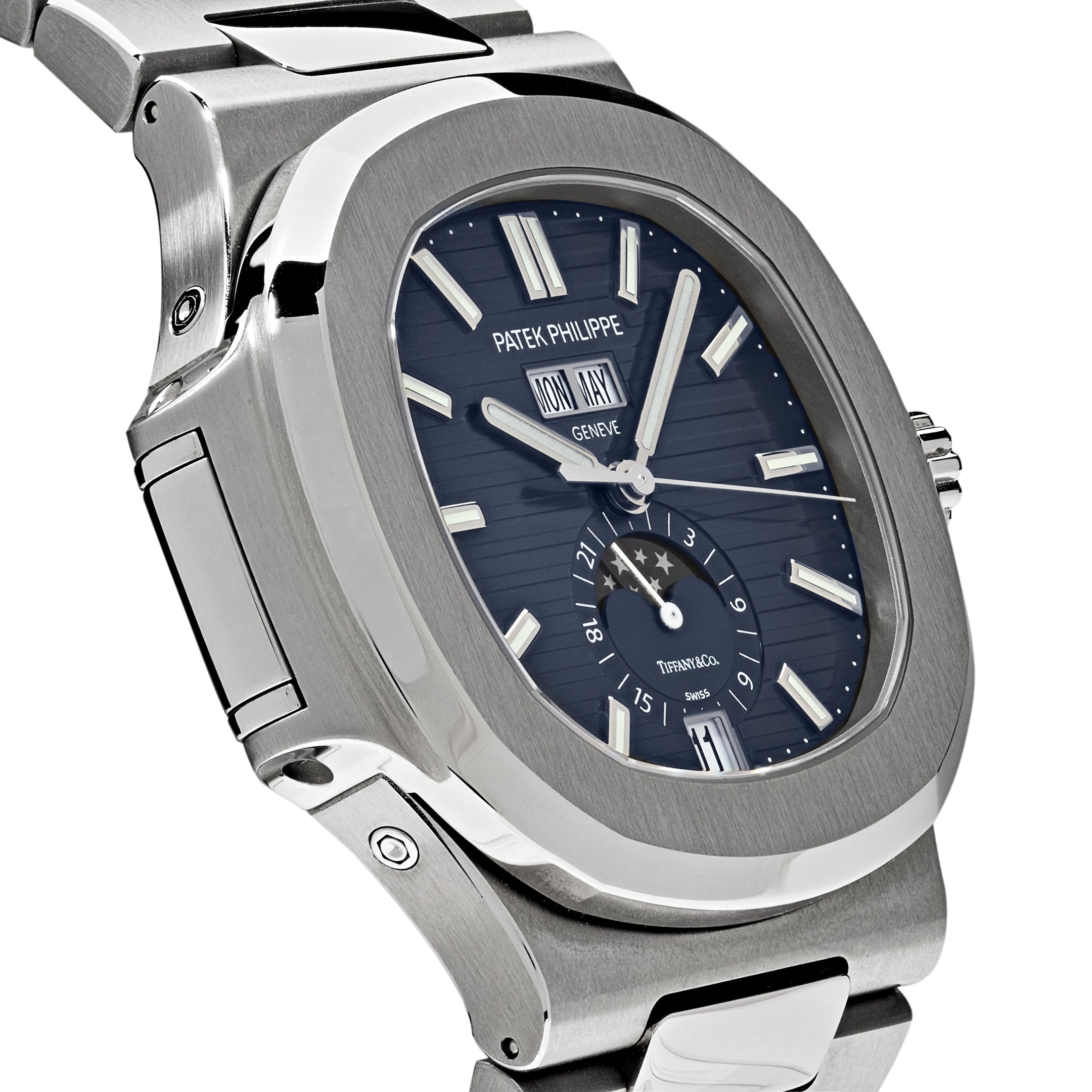 Patek Philippe Nautilus Steel Tiffany & Co. Blue Dial 40mm 5726/1A-014