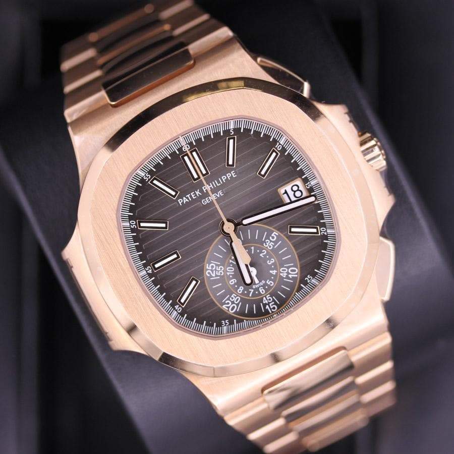Patek Philippe Nautilus Chronograph 40mm 5980/1R Black Dial