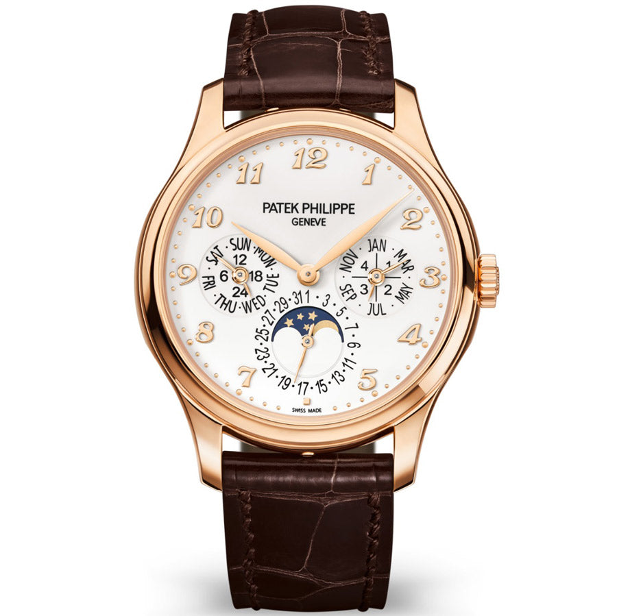 Patek Philippe Extra-Thin Grand Complications Perpetual Calendar Moon Phase 39mm 5327R White Dial