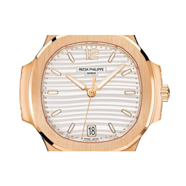 Patek Philippe Nautilus Rose Gold 7118-1R-001 with Silvery Opaline dial