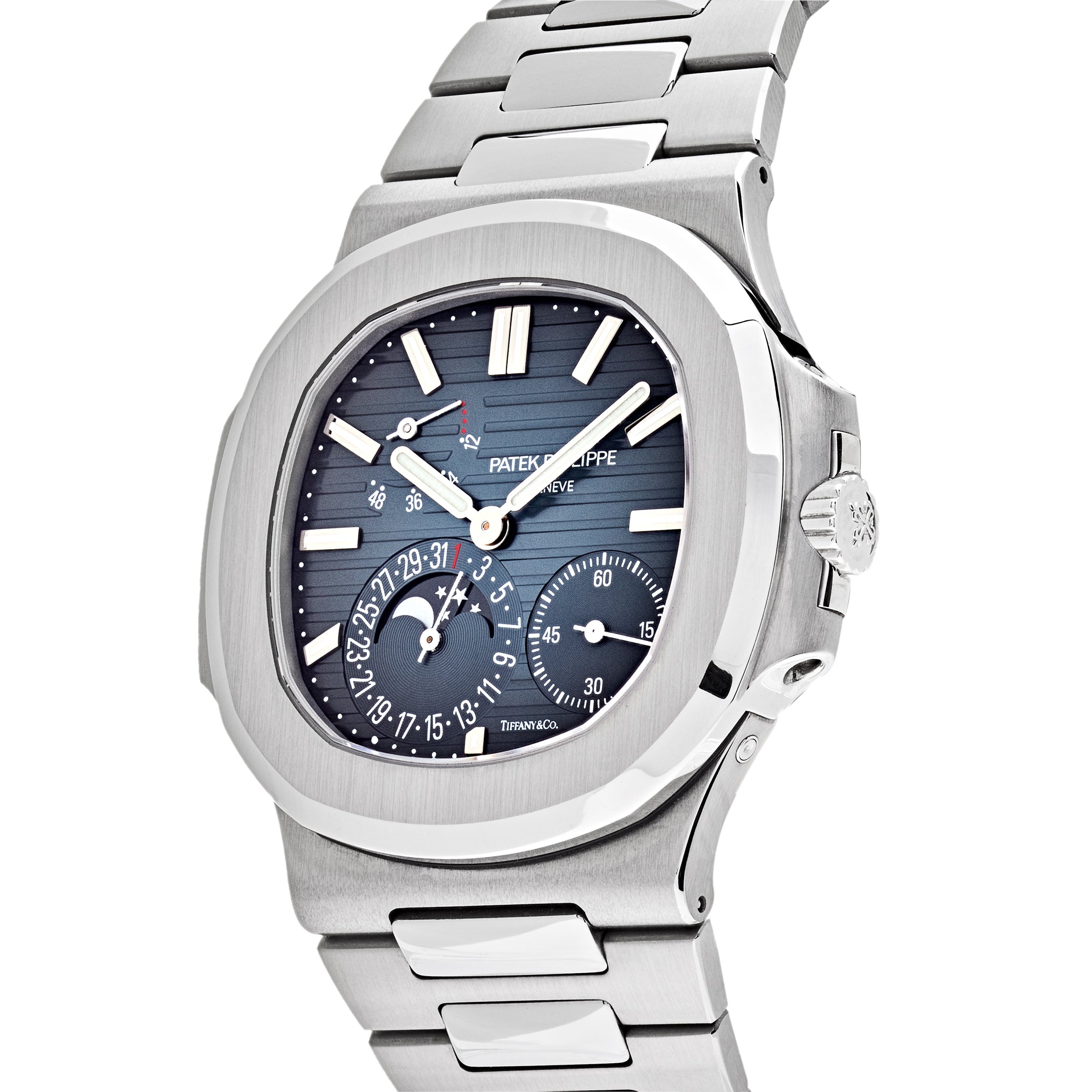 Patek Philippe Nautilus Moonphase Steel Tiffany Blue Dial 5712/1A-001