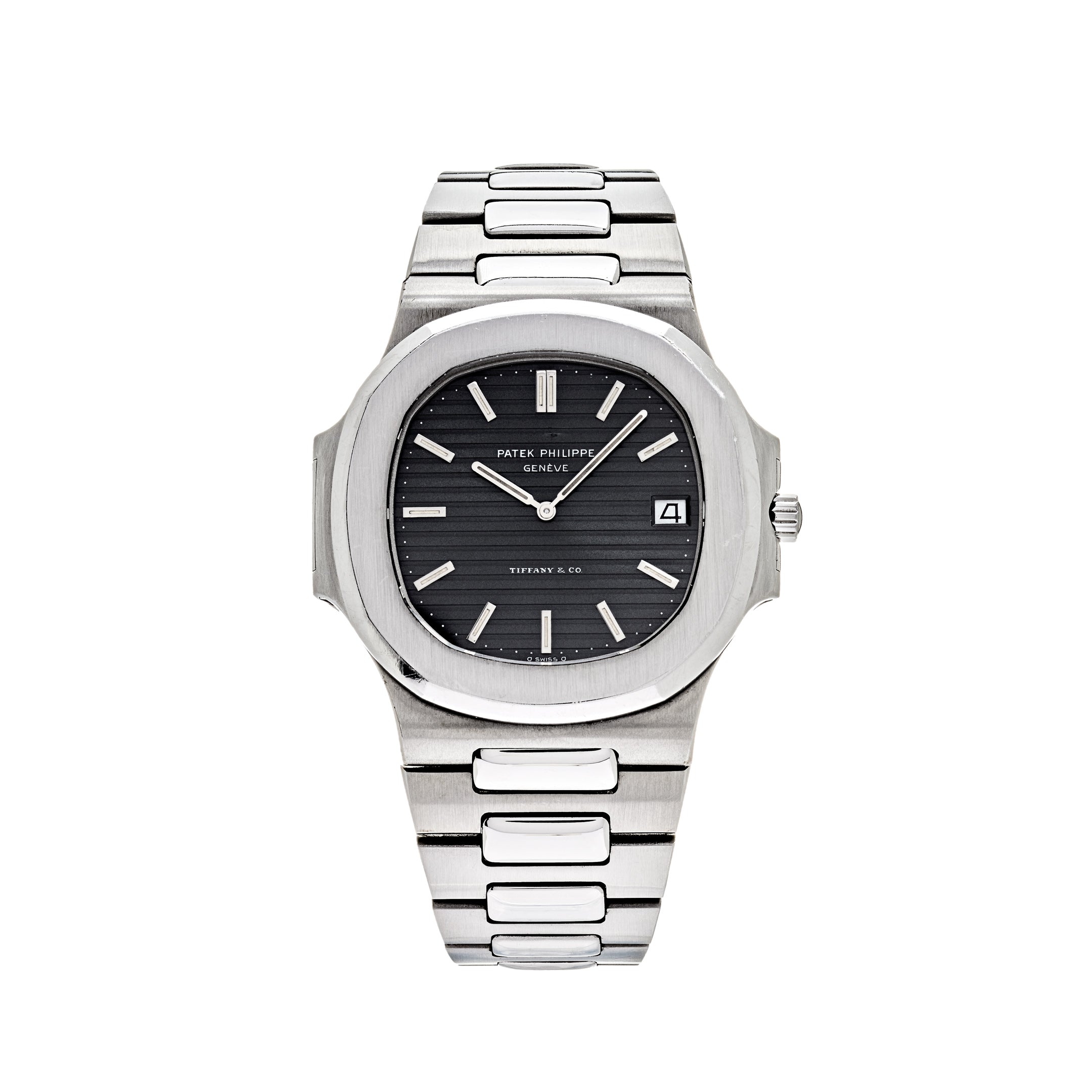 Patek Philippe Nautilus Vintage Tiffany & Co. Steel Black Dial 3700/11