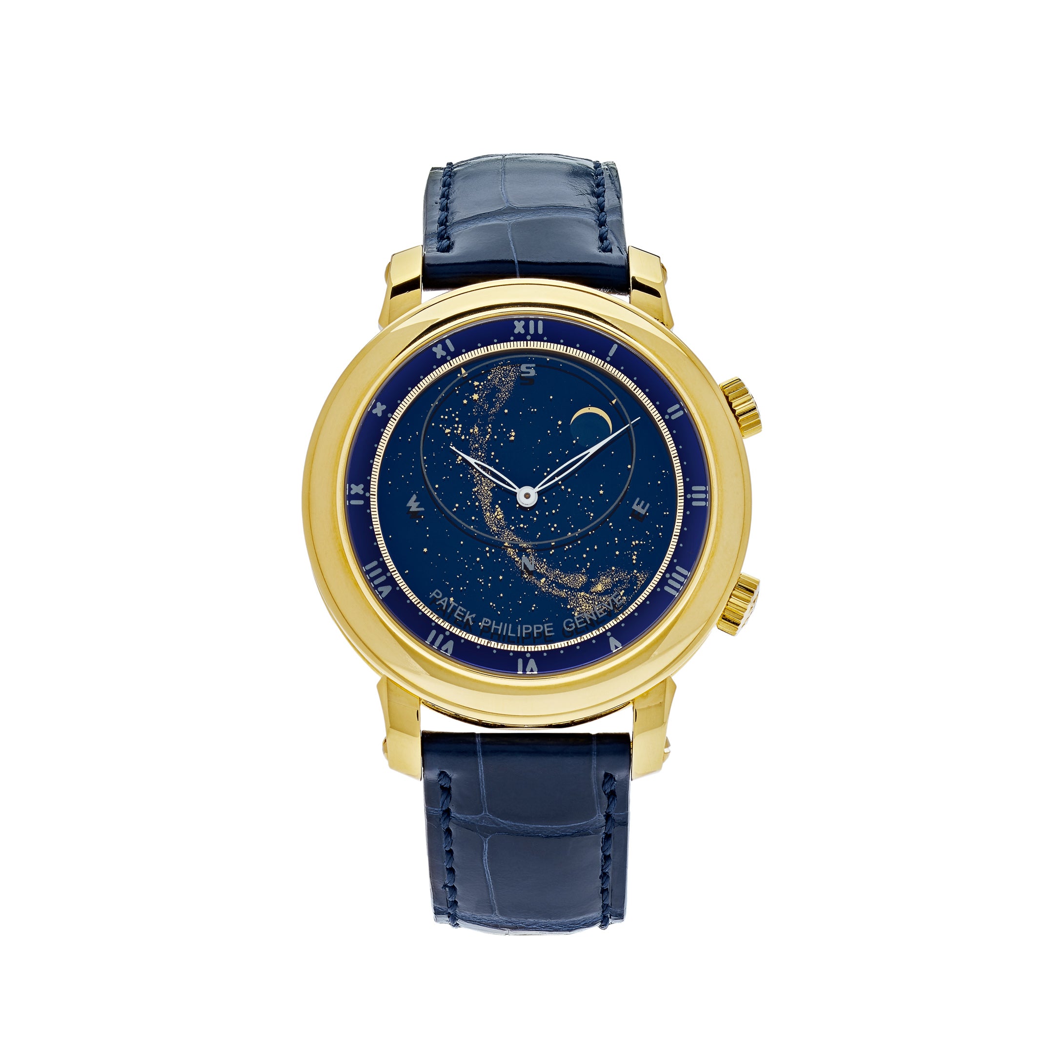 Patek Philippe Celestial Grand Complications Sky Chart Yellow Gold Blue Dial 5102J-001