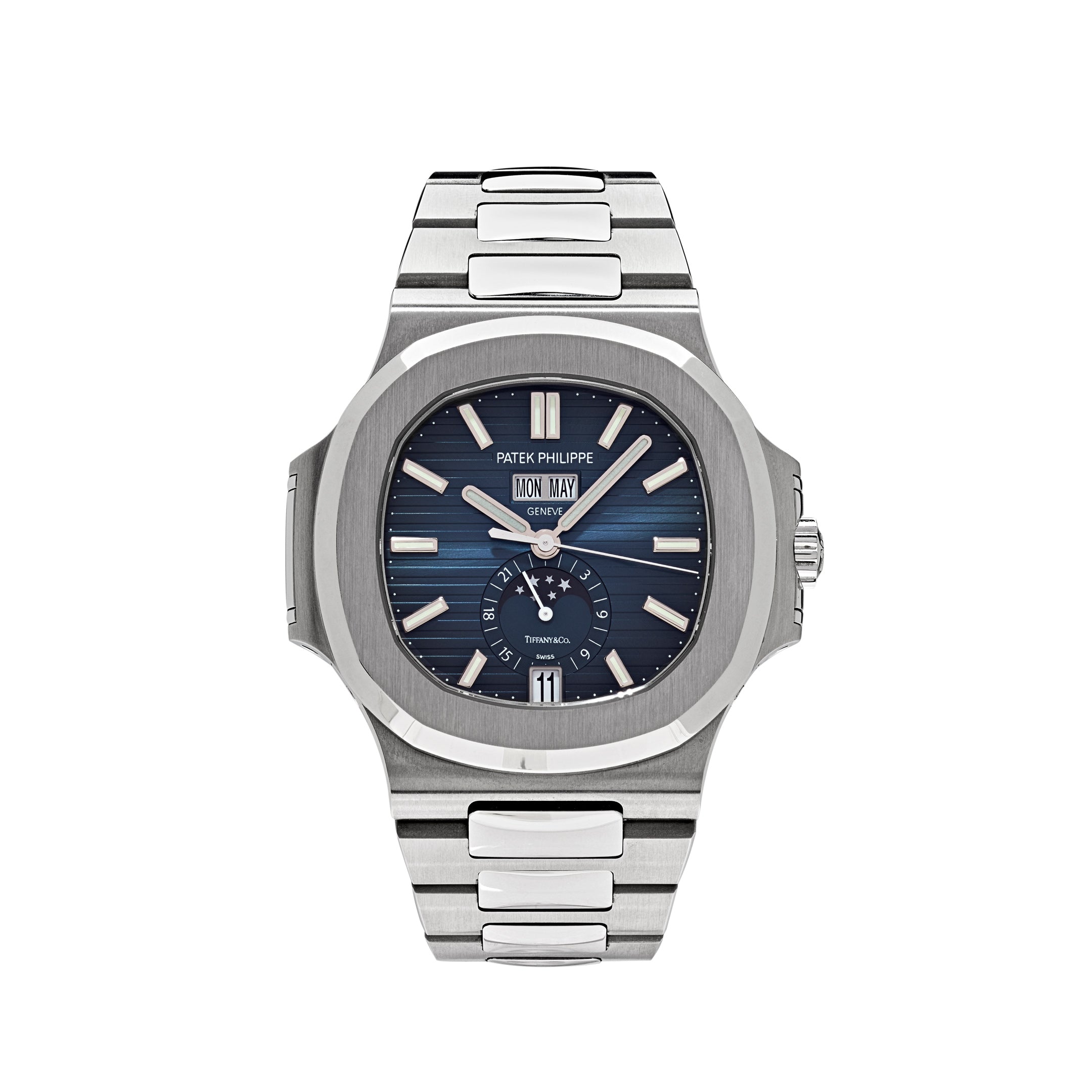 Patek Philippe Nautilus Steel Tiffany & Co. Blue Dial 40mm 5726/1A-014