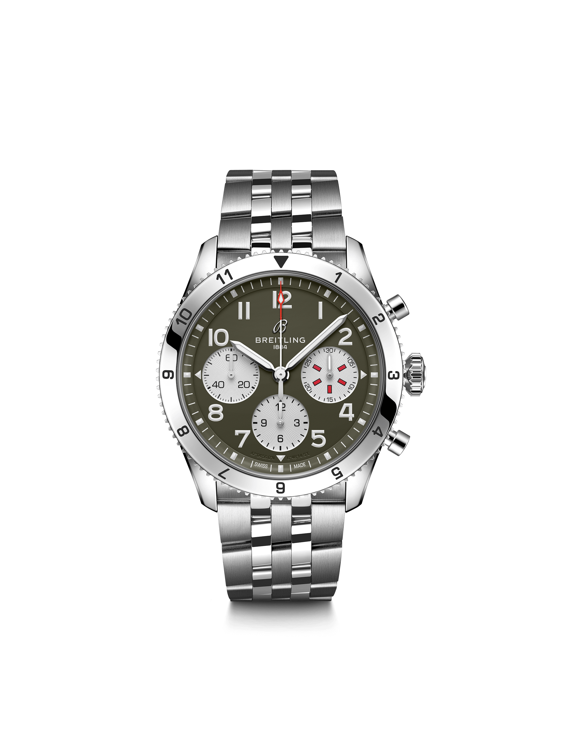 BREITLING Classic AVI Chronograph 42 Curtiss Warhawk A233802A1L1A1