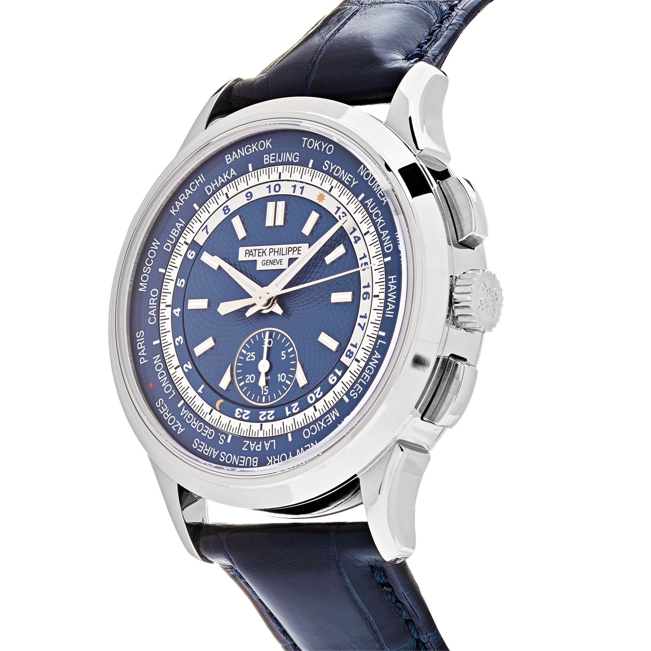 Patek Philippe Complications World Time Flyback Chronograph 5930G-010