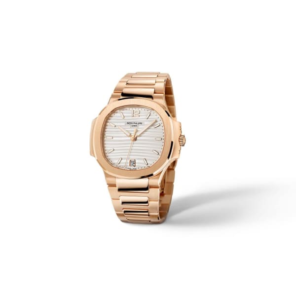 Patek Philippe Nautilus Rose Gold 7118-1R-001 with Silvery Opaline dial