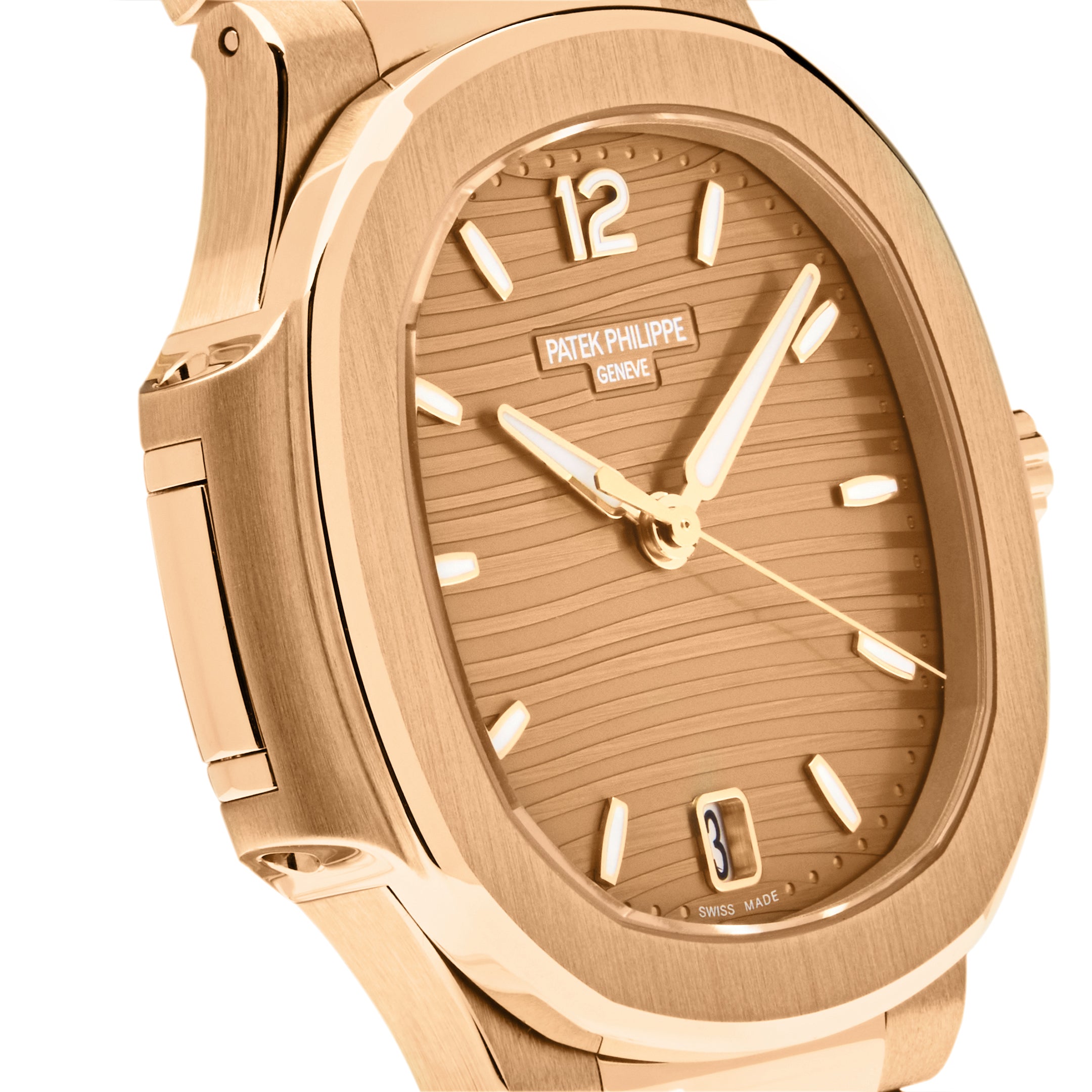Patek Philippe Ladies Nautilus Rose Gold 35mm 7118/1R-010