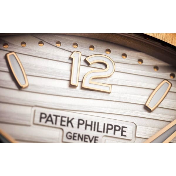 Patek Philippe Nautilus Rose Gold 7118-1R-001 with Silvery Opaline dial