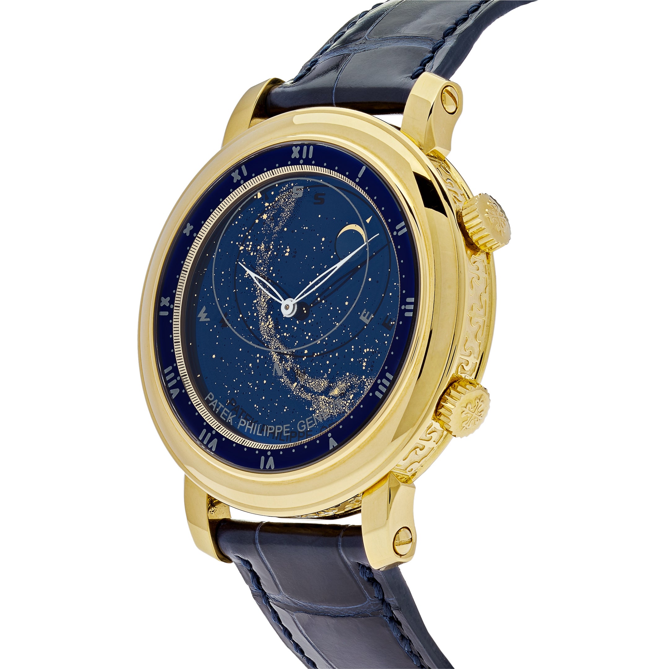 Patek Philippe Celestial Grand Complications Sky Chart Yellow Gold Blue Dial 5102J-001