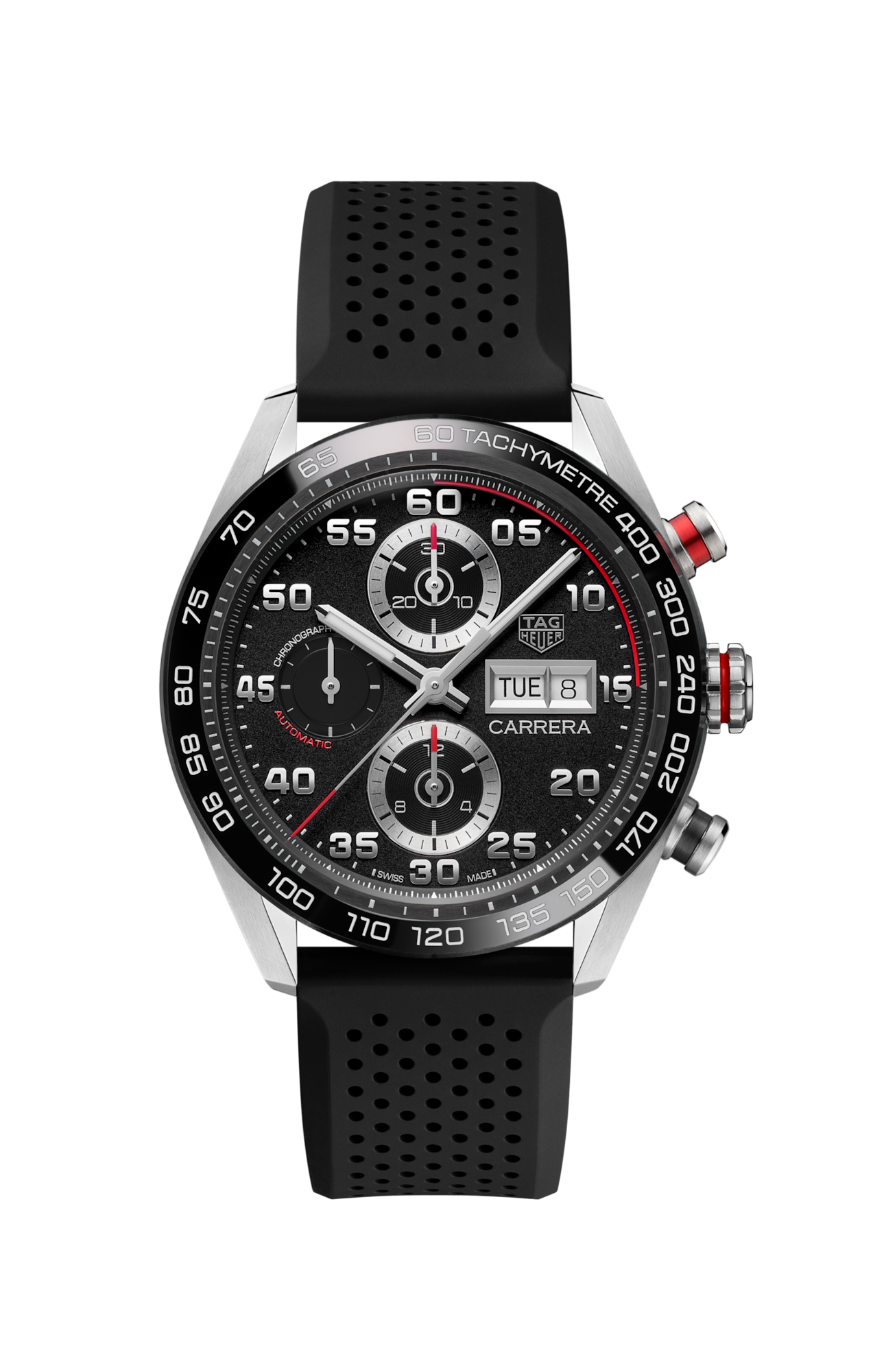 TAG HEUER CARRERA Automatic Chronograph, 44 mm, Steel & Ceramic CBN2A1AA.FT6228