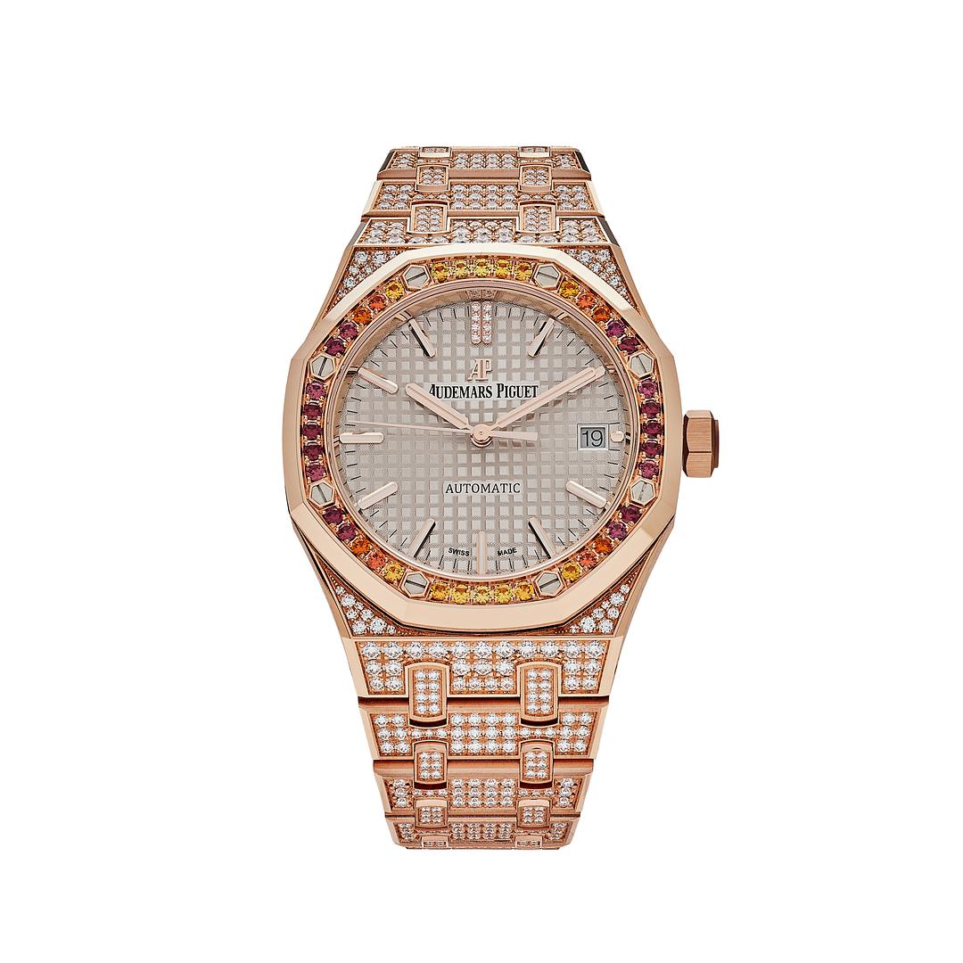 Audemars Piguet Royal Oak Selfwinding Rose Gold and Diamonds 15452OR.ZY.D038VE.01