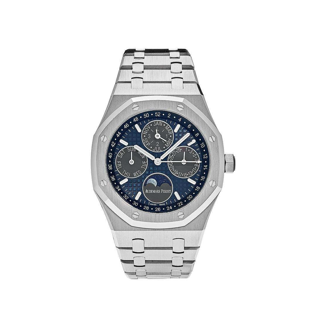 Audemars Piguet Royal Oak Perpetual Calendar 41mm Titanium Blue Dial 26574TI.OO.1220TI.01