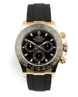 Rolex 116518LN Cosmograph Daytona Brand new' Yellow Gold Oysterflex