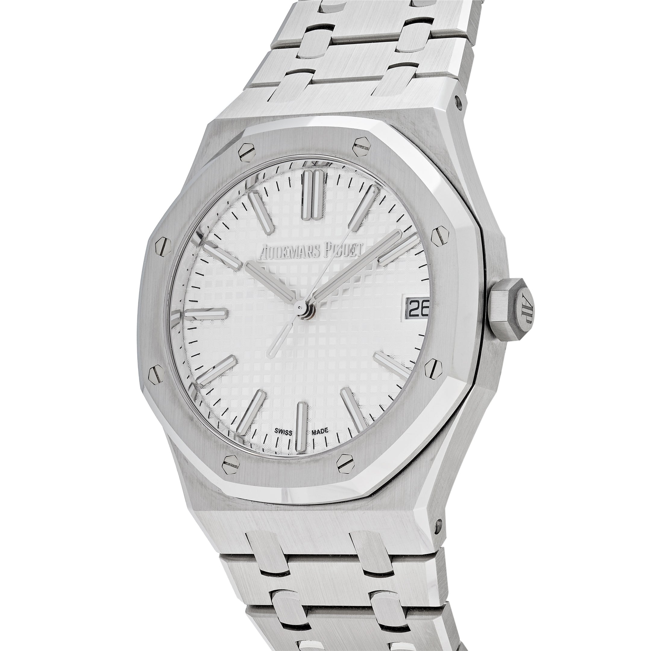 Audemars Piguet Royal Oak Selfwinding 41mm Steel White Dial 15510ST.OO.1320ST.08