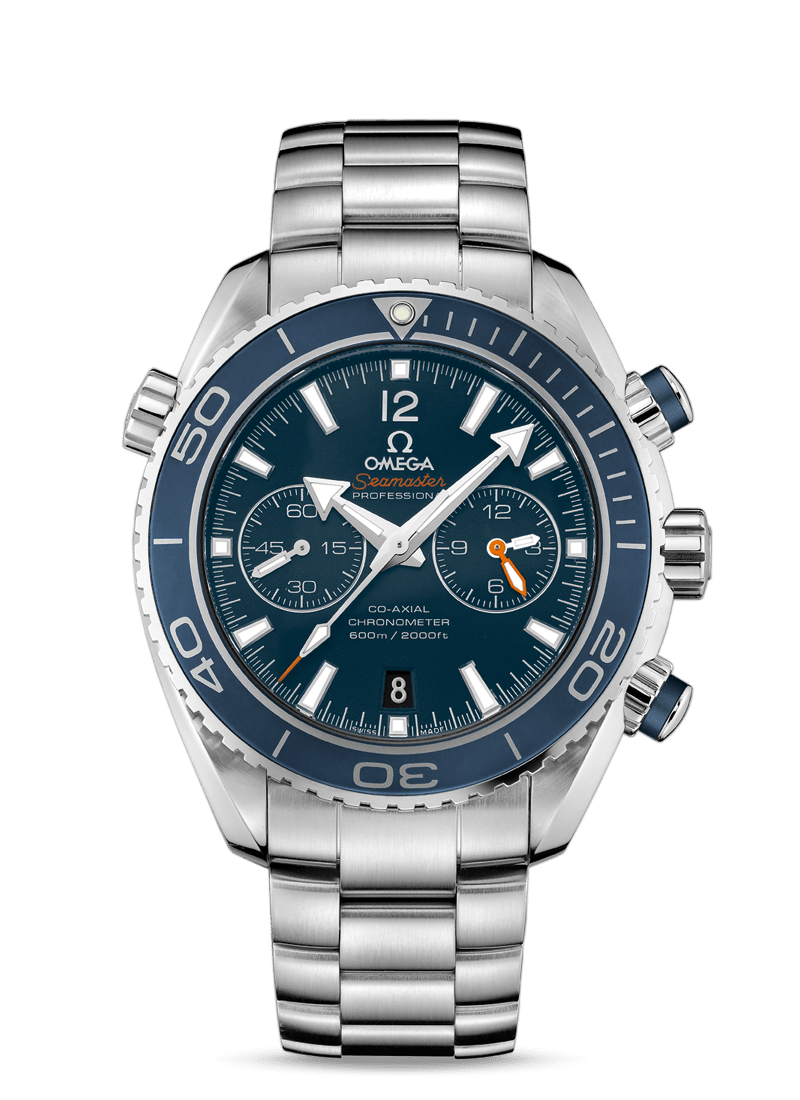 Omega Seamaster Planet Ocean 600M GMT 43.5mm Steel Oreo