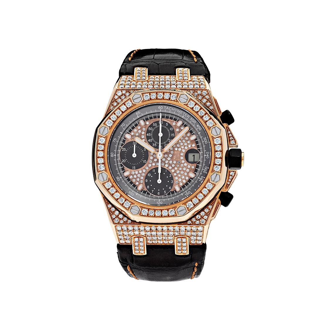 Audemars Piguet Royal Oak Offshore Selfwinding Chronograph Rose Gold Diamond 26470OR.OO.A125CR.01