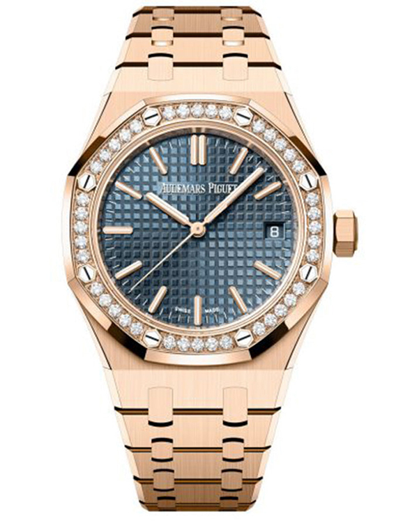 Audemars Piguet Royal Oak 37mm 15551OR.ZZ.1356OR.05 Blue Dial