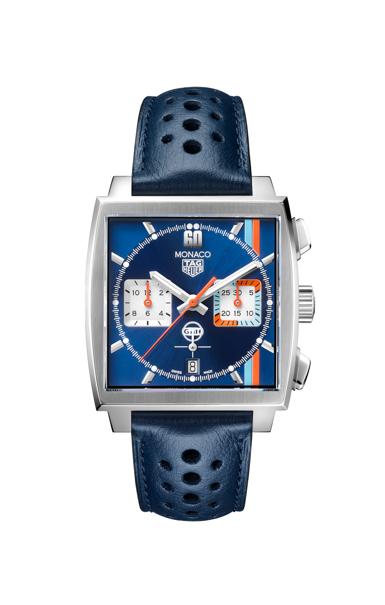 TAG HEUER MONACO X GULF Automatic Chronograph - Diameter 39 mm CBL2115.FC6494