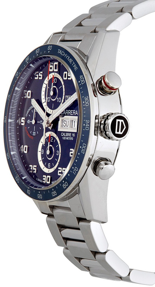 Tag Heuer Carrera Chronograph Blue Dial Men's Watch CV2A1V.BA0738